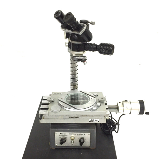 Nikon MEASURESCOPE 光学顕微鏡 ニコン 倍率スコープ付き